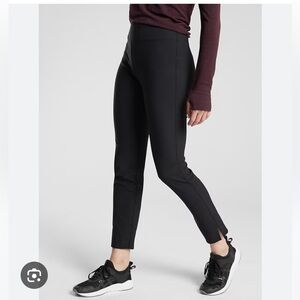 Athleta Black Wander Slim Ankle Pants